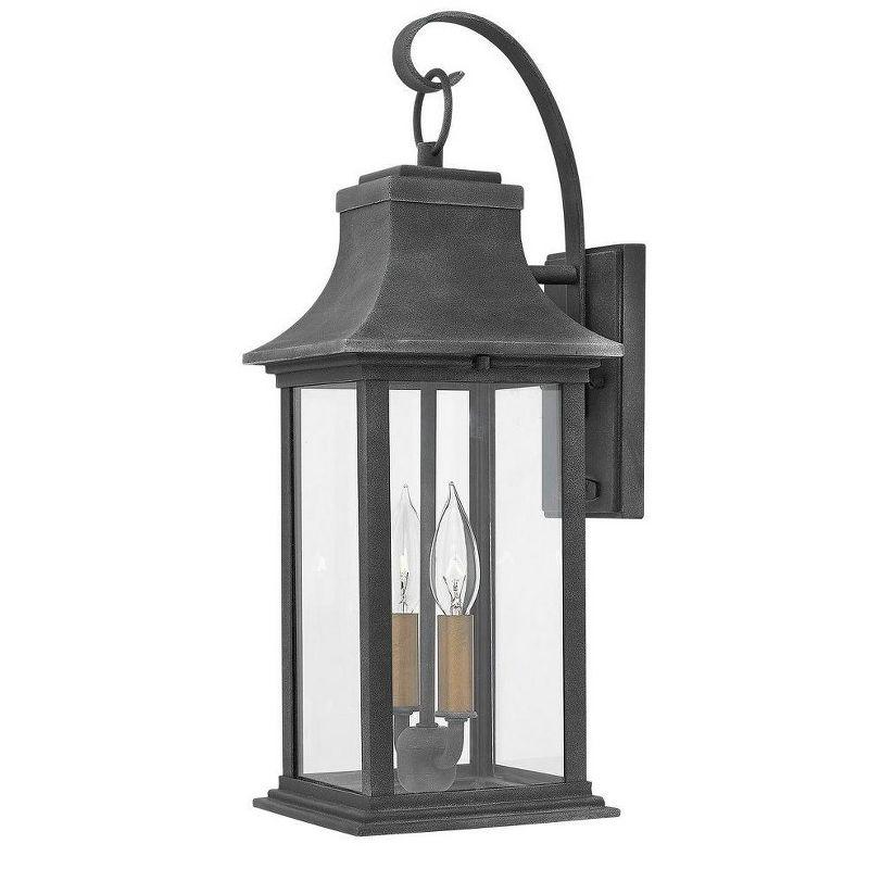 Hinkley Lighting Adair 2 - Light Wall Light in  Aged Zinc