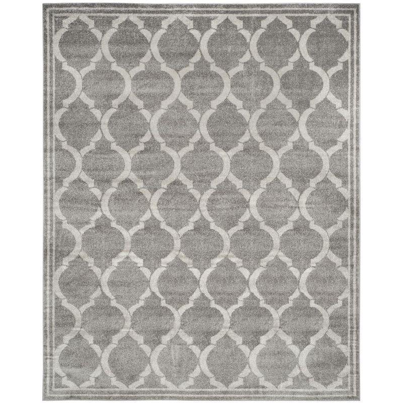 Amherst AMT415 Power Loomed Indoor Area Rug - Grey/Light Grey - 8'x10' - Safavieh