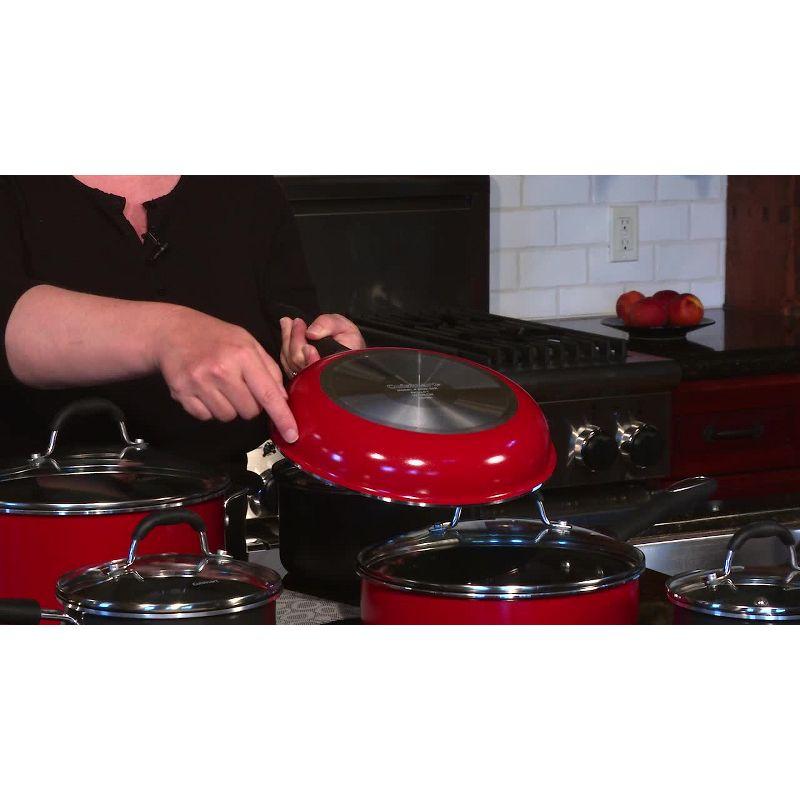 Cuisinart Advantage Non Stick 11 Pieces Aluminum Cookware Set