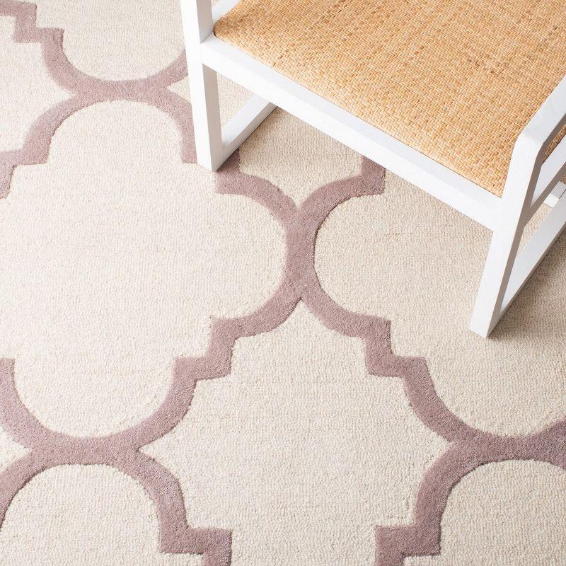 Cambridge CAM140 Tufted Indoor Area Rug - Ivory/Beige - 6'x9' - Safavieh