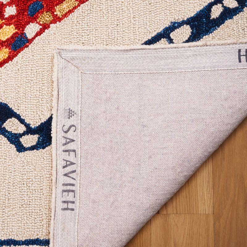 Aspen APN702 Hand Tufted Runner Rug - Ivory/Multi - 2'3"x9' - Safavieh.