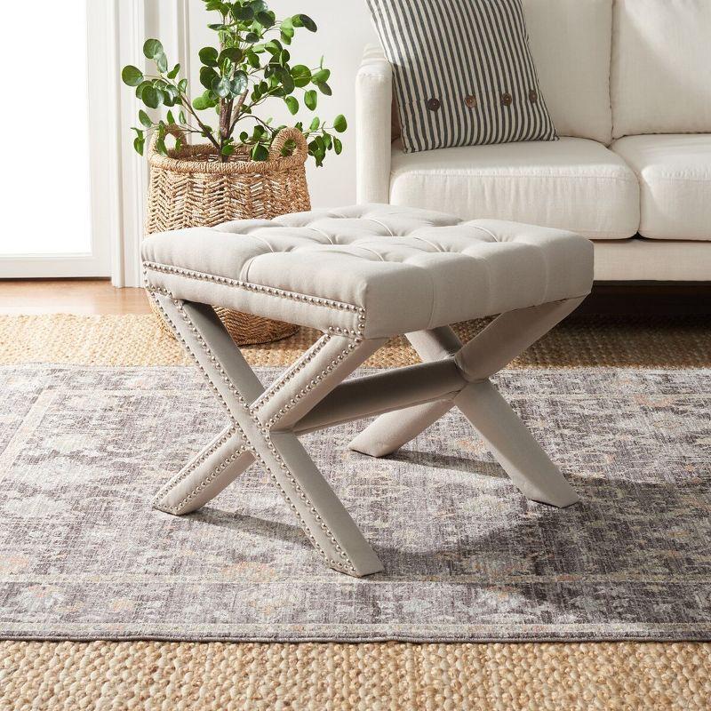 Hahn Upholstered Ottoman