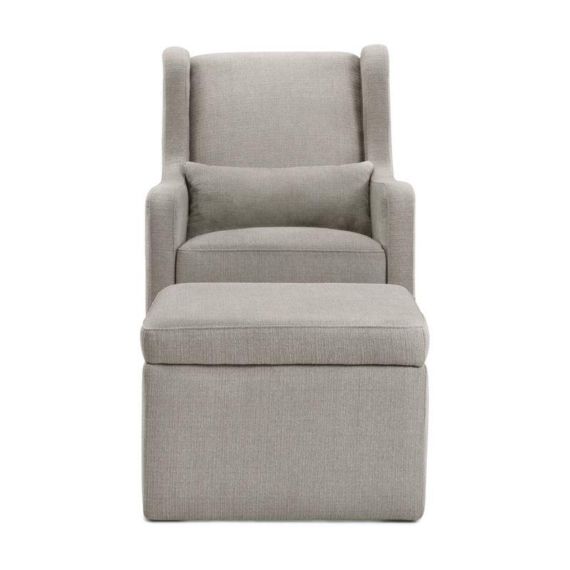 Adrian Swivel Glider and Ottoman