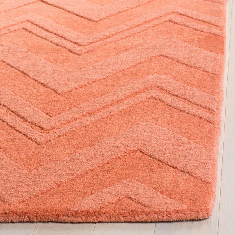 Impressions IM398 Hand Loomed Area Rug - Peach - 7'6"x9'6" - Safavieh.