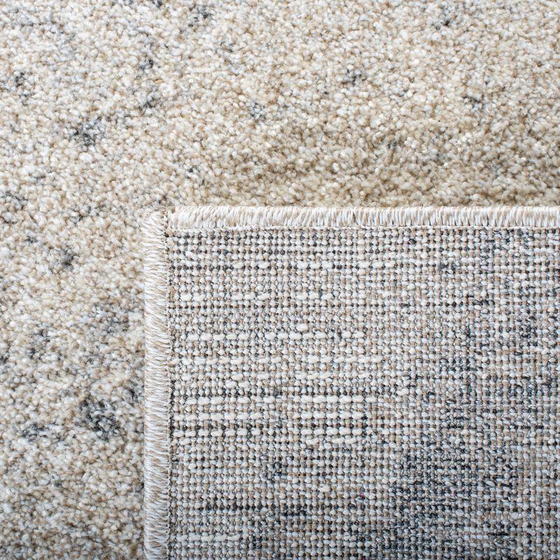 Retro RET2891 Power Loomed Runner Rug - Beige/Grey - 2'3"x9' - Safavieh.