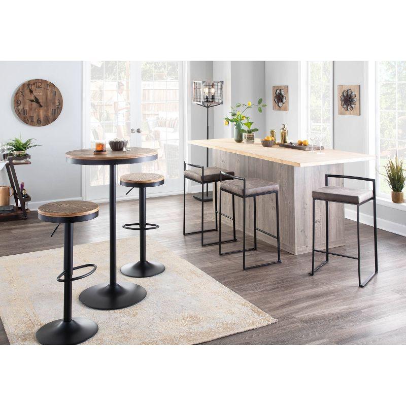 LumiSource 3pc Dakota Dining Set