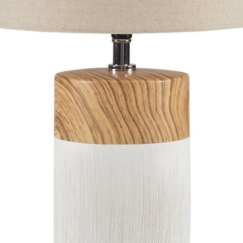 Nicolo Ceramic Table Lamp (Includes LED Light Bulb) White - 510 Design