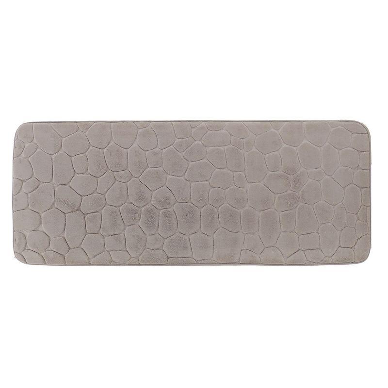 Evideco Pebble Runner Mat - Memory Foam - 48"L x 18"W for Kitchen, Bathroom and more & Reviews | Wayfair