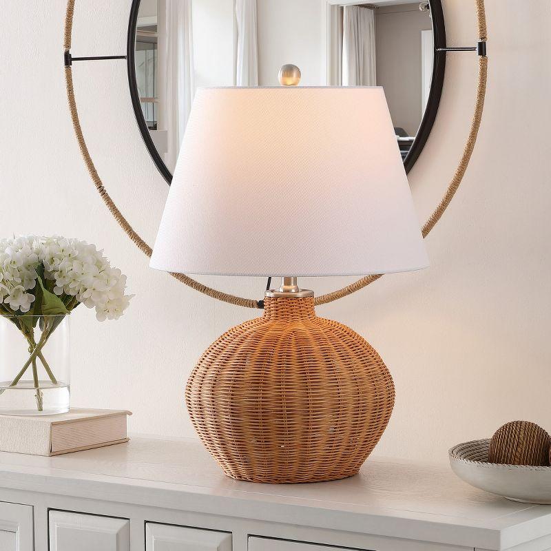 Juana Table Lamp - 22 Inch Height - TBL4468 - Natural - Safavieh