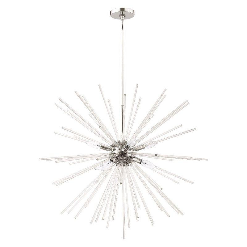 Livex Lighting Utopia 8 - Light Chandelier in  Polished Chrome