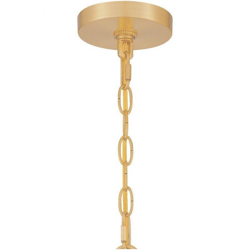 Quoizel Lighting Abner 8 - Light Chandelier in  Aged Brass