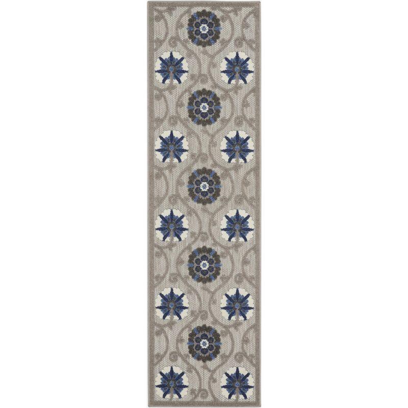 Nourison Aloha Contemporary Floral Outdoor Area Rug