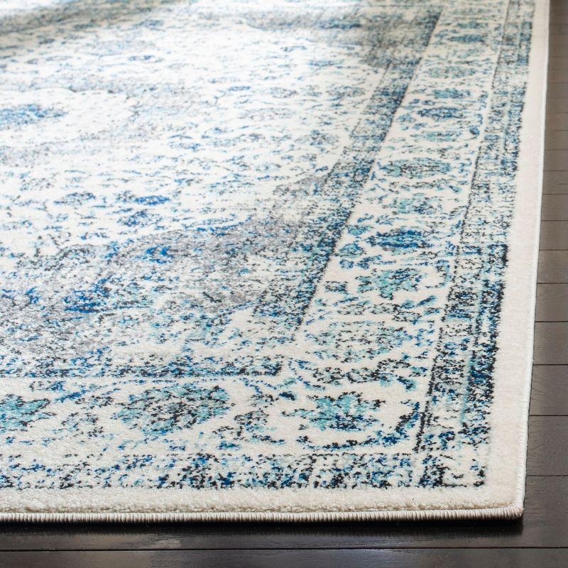 Reversible Hand-Knotted Elegance Runner Rug in Grey/Ivory - 2'2" X 21'