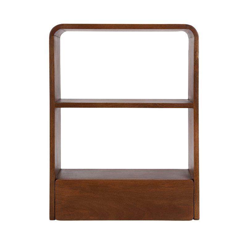 Kate & Laurel All Things Decor 18"x24" Kato Wall Shelf with Drawer