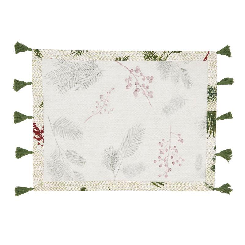 100% Cotton No Pattern Rectangle Placemat