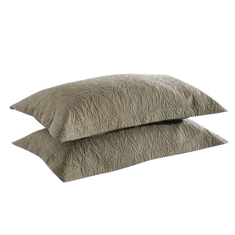 MarCielo P-solid Shams Pillow Sham (Set of 2)