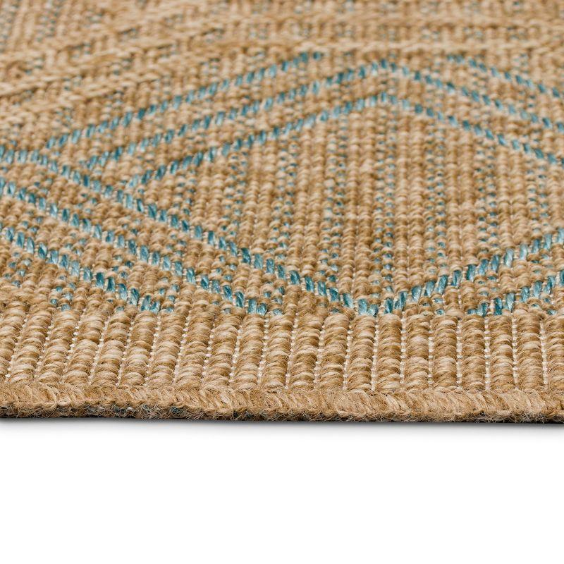 Liora Manne Sahara Links Indoor/Outdoor Rug Aruba 6'6" x 9'4"