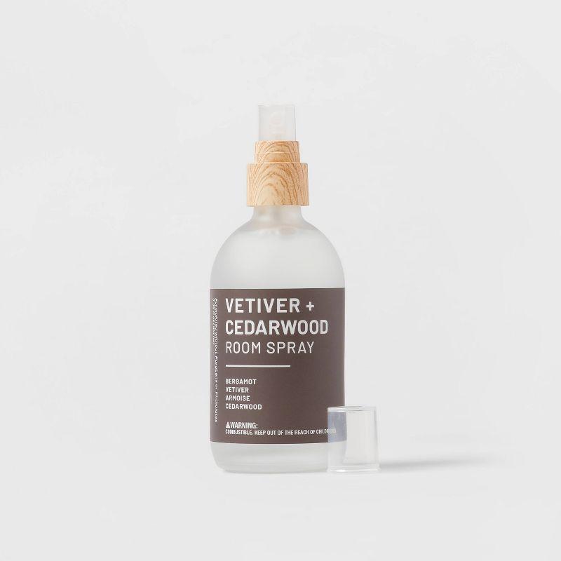 3.38 fl oz Room Spray Brown, Vetiver and Cedarwood - Threshold™