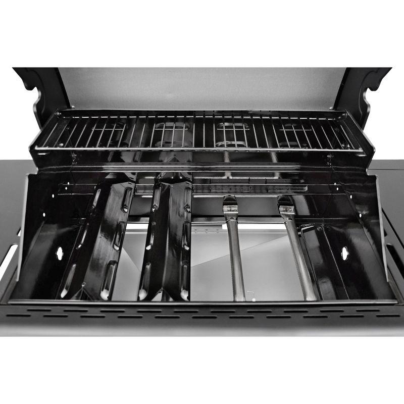 Kenmore 4-Burner Propane Gas Grill with Searing Side Burner