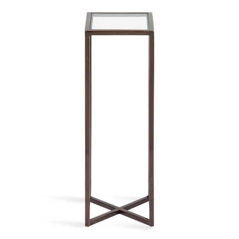 Kate and Laurel Jaspur Square Metal End Table