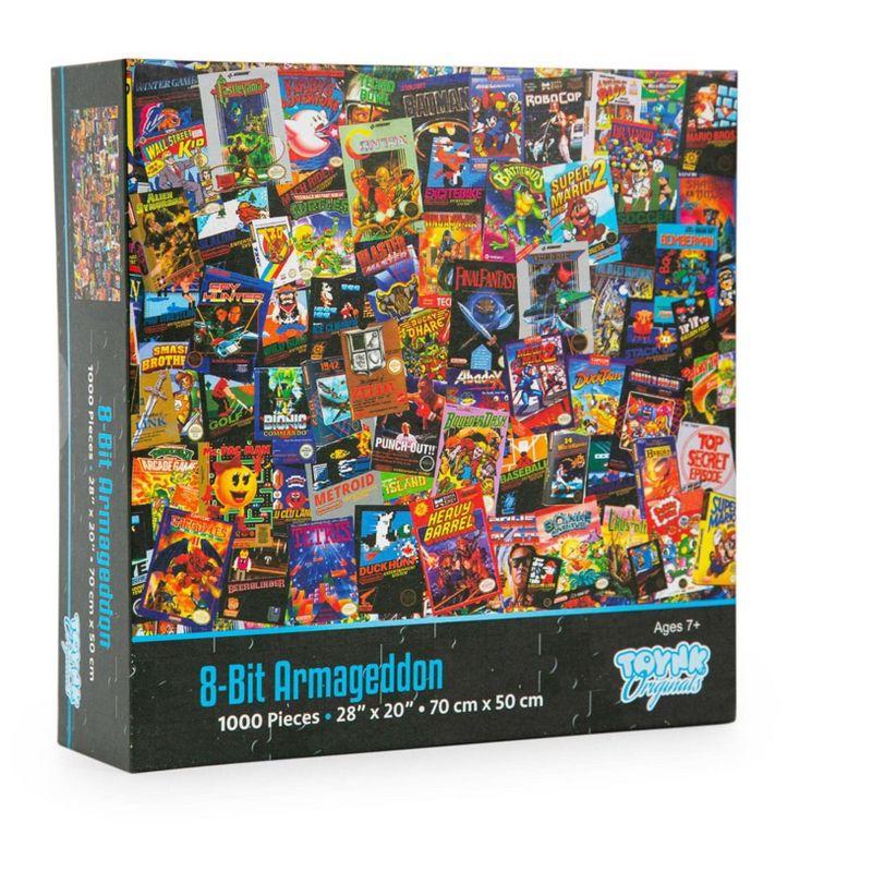 8-Bit Armageddon Retro Video Game 1000 Piece Jigsaw Puzzle