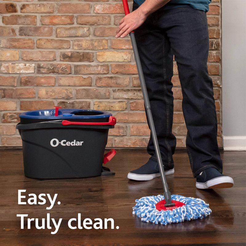 O-Cedar EasyWring RinseClean Spin Mop & Bucket System