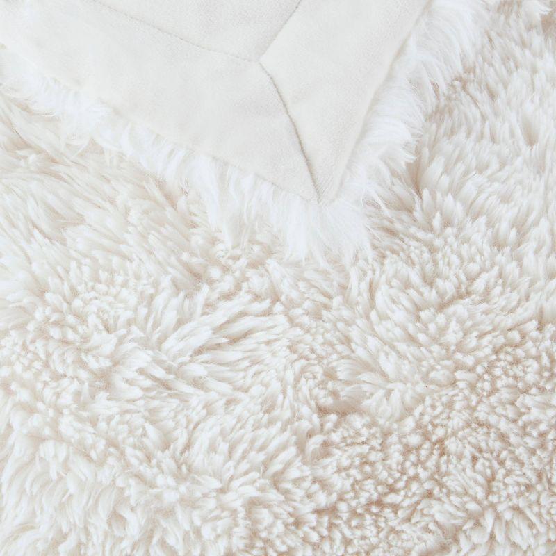 50"x60" Amaya Faux Fur Throw Blanket - Madison Park