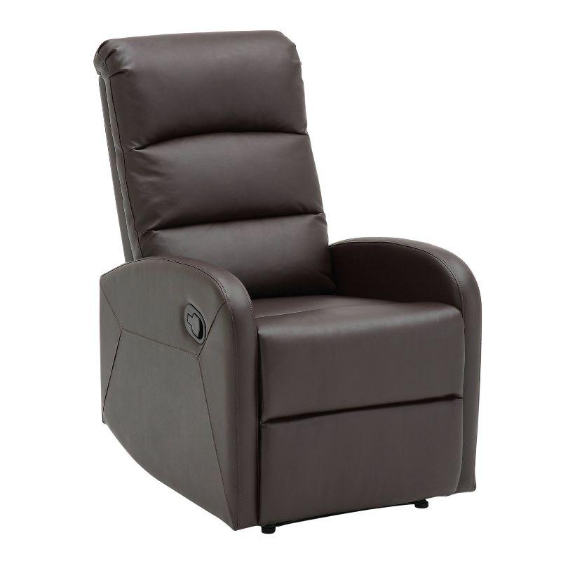 Dormi Contemporary Upholstered Recliner Chair - LumiSource