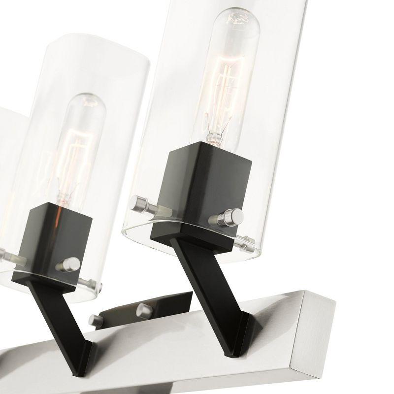 Livex Lighting Beckett 3 - Light Vanity in  Brushed Nickel