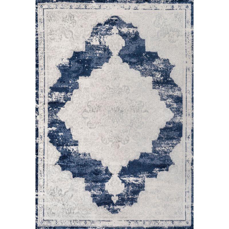 Alhambra Ornate Medallion Modern Indoor Area Rug - JONATHAN Y