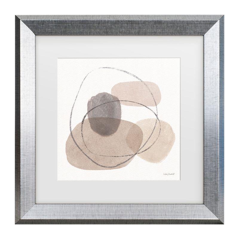 Trademark Fine Art -Lisa Audit 'Think Neutral 07' Matted Framed Art