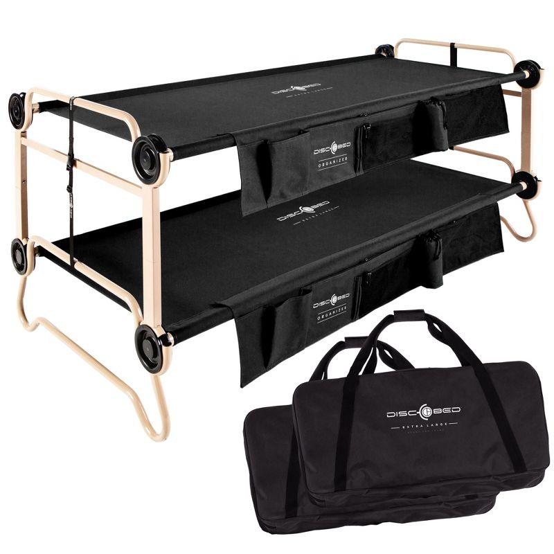 Disc-O-Bed Portable, Bunkable Cot System