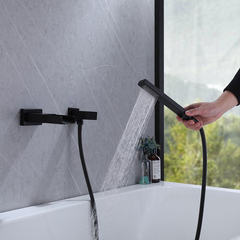 Wall Tub Filler with Diverter