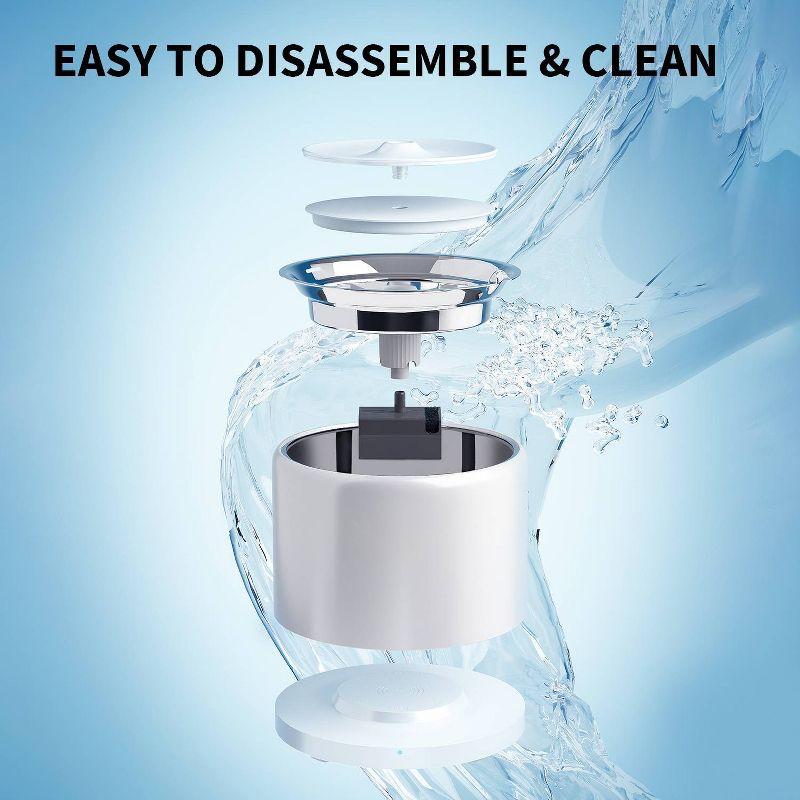 PETKIT 1.8L EVERSWEET 3 PRO Stainless Dog and Cat Water Fountain with Wireless Pump