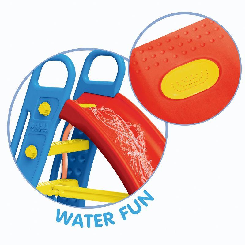 Dolu: Big Colorful Plastic Outdoor Lawn Water Slide, Ages 2+