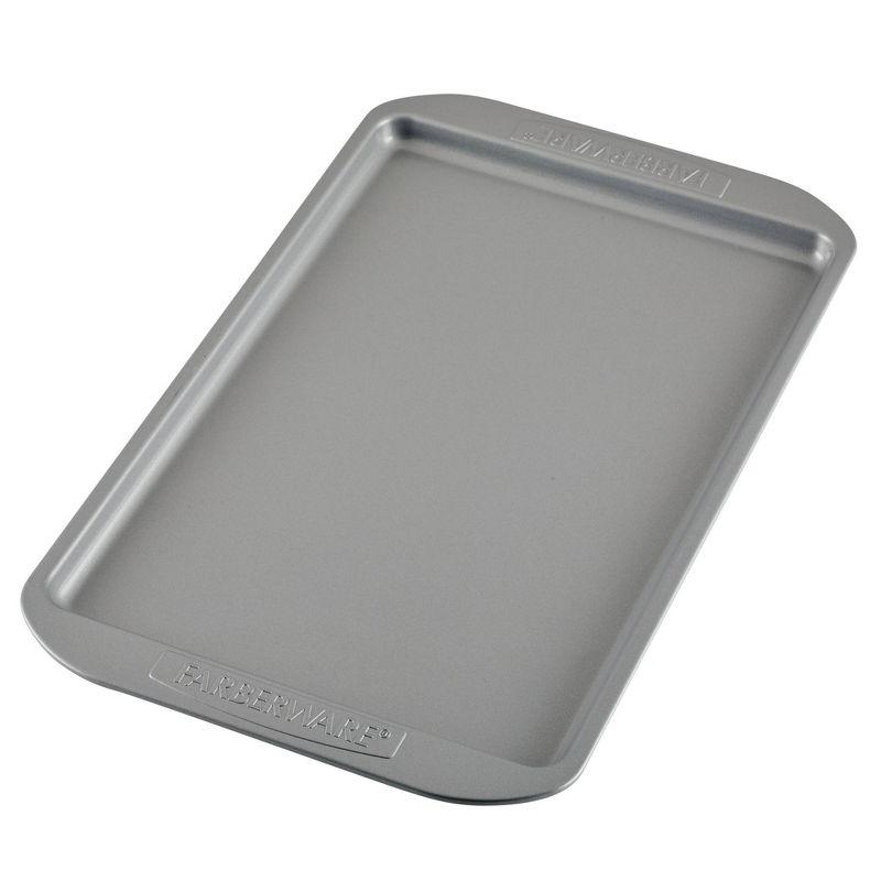 Farberware Gray Nonstick Aluminum 3-Piece Cookie Pan Set