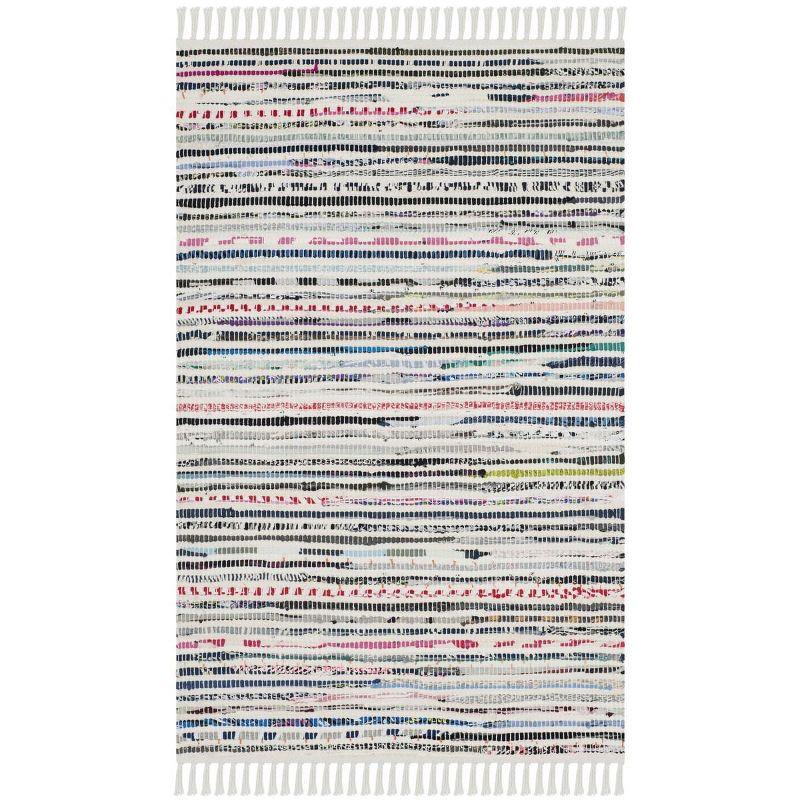 Rag Area Rug RAR125 Hand Woven Area Rug  - Safavieh