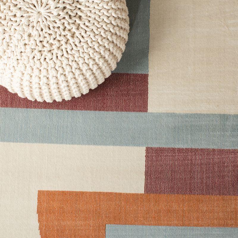 Orwell ORW391 Power Loomed Indoor Area Rug - 6'7"x6'7" - Ivory/Grey - Safavieh