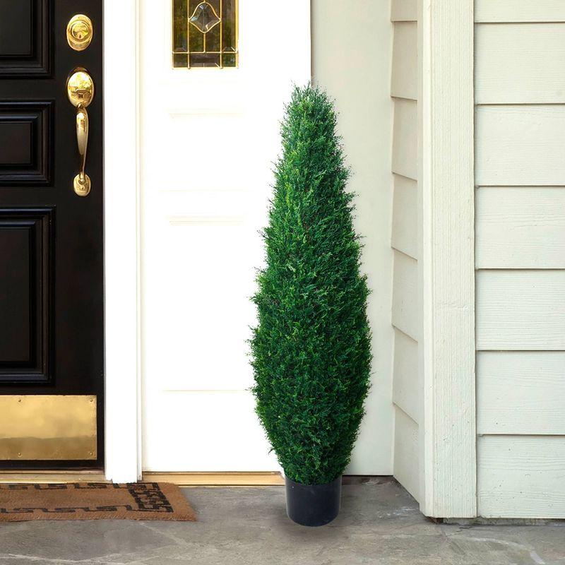 3.4ft Cypress Artificial Tree - Pure Garden