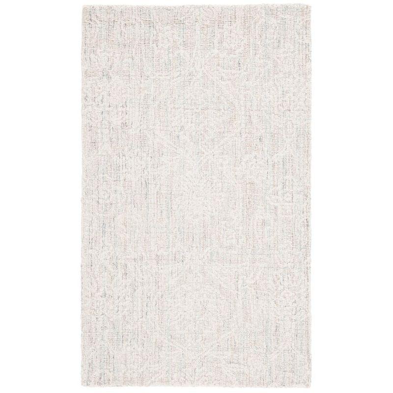 Ebony EBN111 Hand Tufted Accent Rug - Blue/Ivory - 3'x5' - Safavieh.