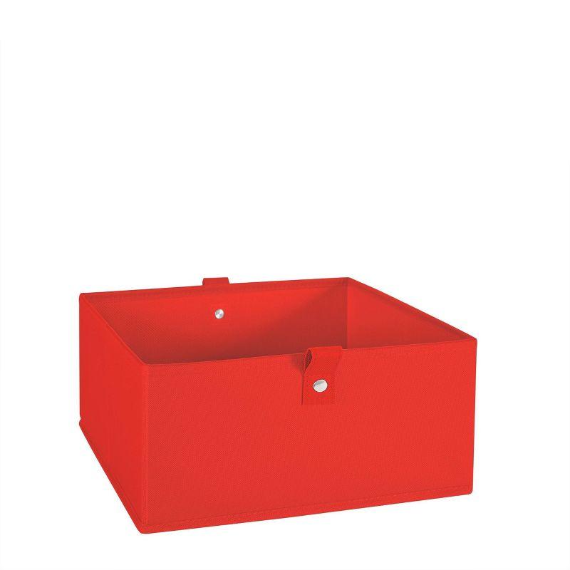 RiverRidge Home RiverRidge Kids 2pc 5" Fabric Collapsible Storage Cube Organizers for Playroom Organization (Set of 2)