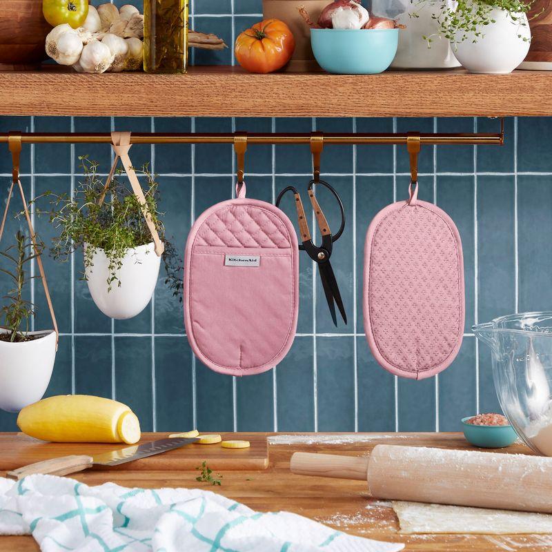 KitchenAid® KitchenAid Asteroid Solid Diamond Potholder (Set of 2)