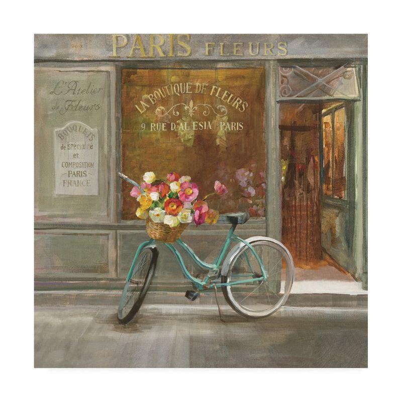 Danhui Nai French Flower Shop V2 Outdoor Canvas Art