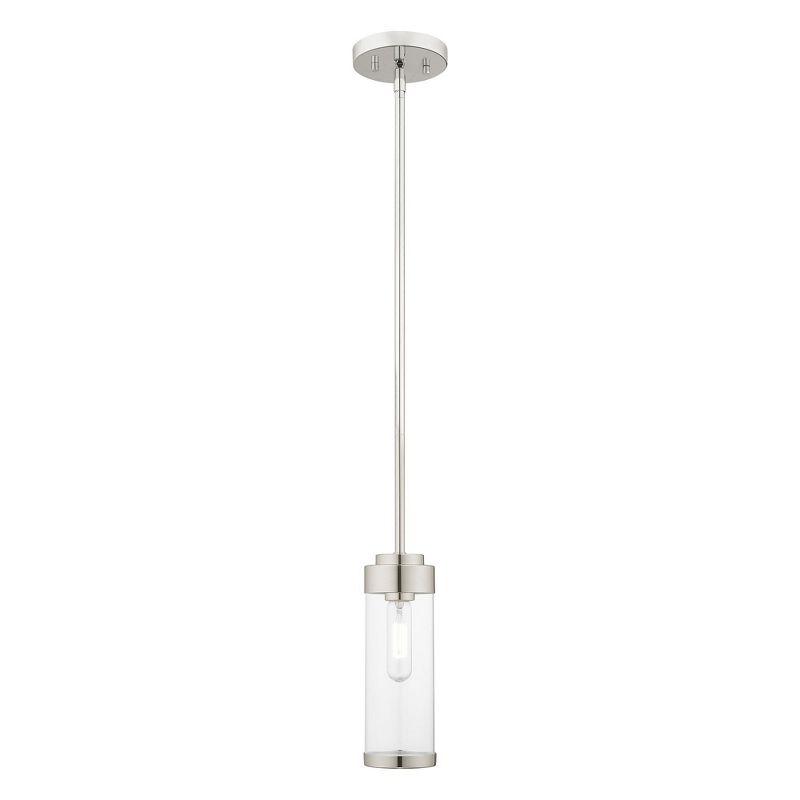 Livex Lighting Hillcrest 1 - Light Pendant in  Polished Chrome