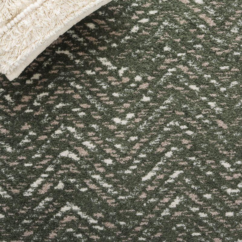 Adirondack ADR104 Power Loomed Accent Rug - Ivory/Charcoal - 3'x5' - Safavieh.