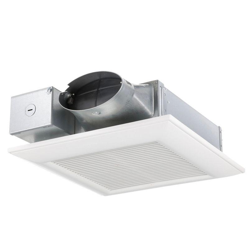 Panasonic WhisperValue Ceiling/Wall Mount Bathroom Exhaust Fan, 50-80-100 CFM, FV-0510VS1