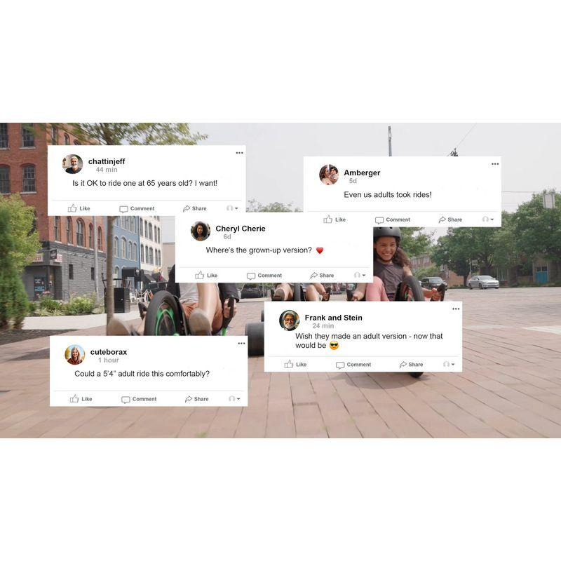 Huffy Electric Green Machine Battery Ride-On - 36V Age 14+ - Black