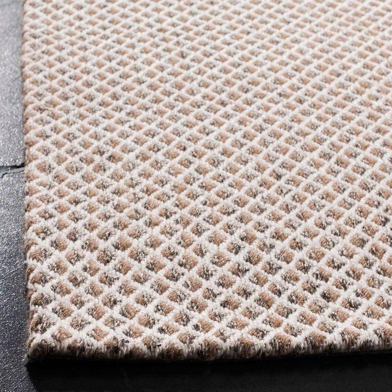 Wilton WIL104 Hand Hooked Area Rug Grey / Ivory 4' X 6' - Safavieh.