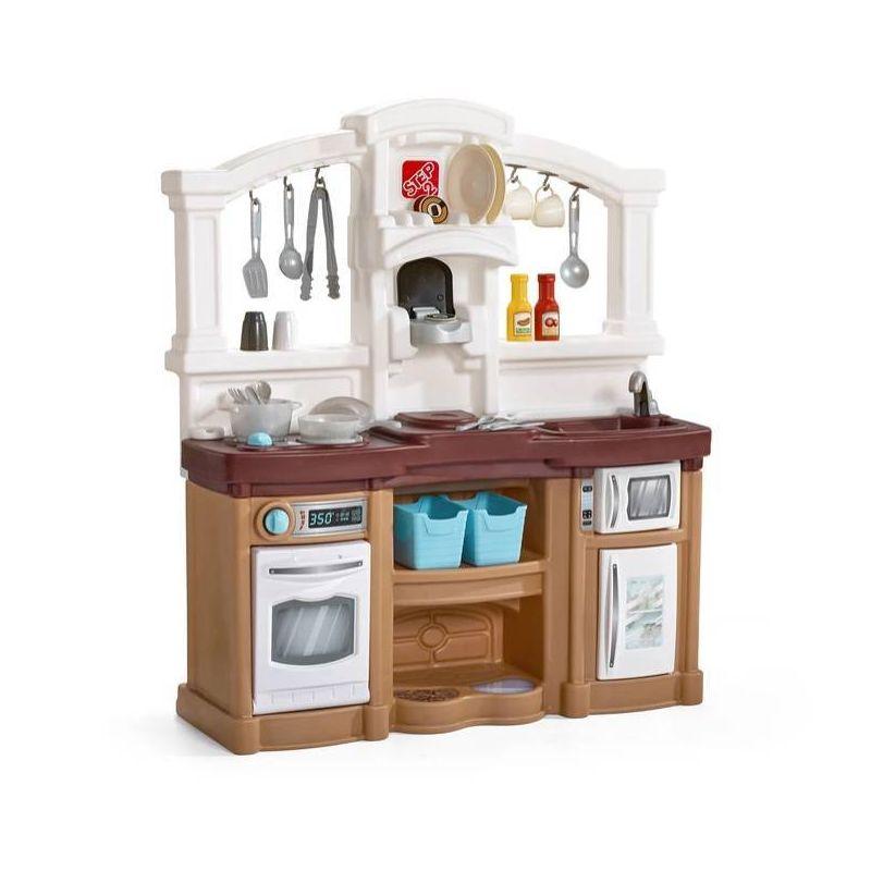 Step2 Fun with Friends Tan Plastic Play Kitchen Set