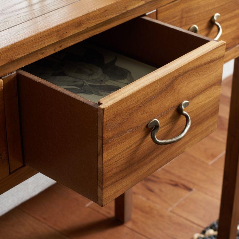 Cindy Console - AMH6568G - Brown - Safavieh Couture